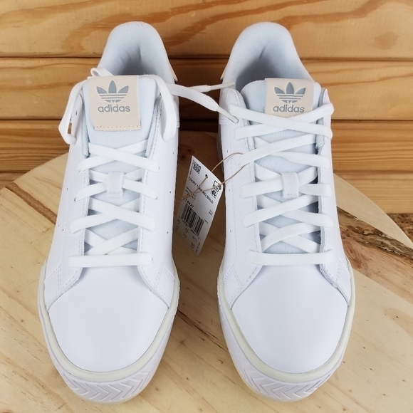 adidas Originals Court Tourino Sneaker Casual Platform Shoes GY4427 NEW Lace-up - Picture 3 of 15